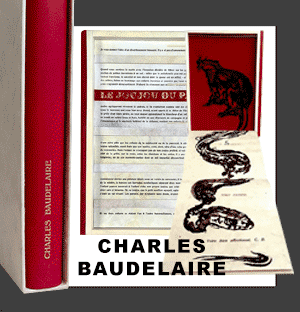 Charles Baudelaire - éditions Anakatabase gravures de Martine Rassineux