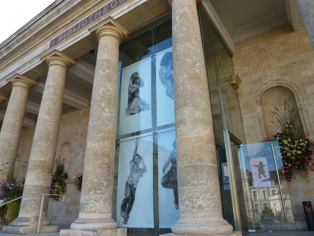 Bibliothèque Municipale d'Amiens - exposition de Martine Rassineux et des éditions Anakatabase