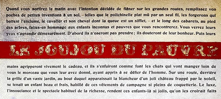 Le joujou du pauvre Charles Baudelaire éditions Anakatabase