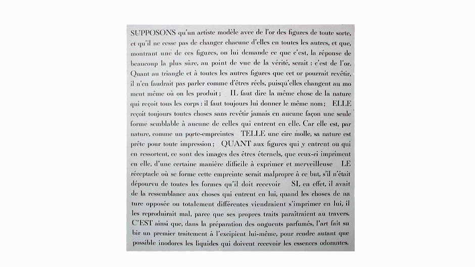 Skhêma, texte de Platon, typographie de François Da Ros, gravures de Martine Rassineux